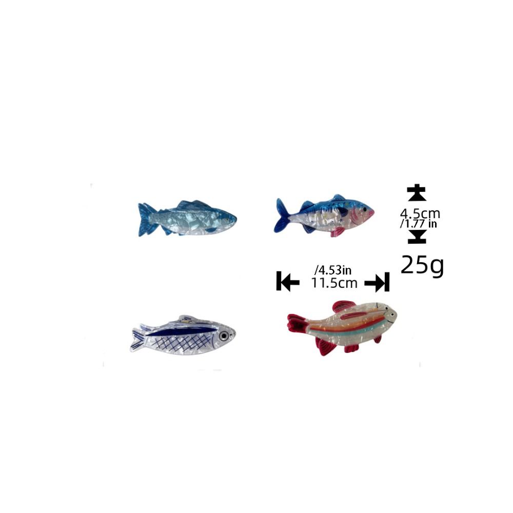 Hairpin Ocean Animal Hair Claw - Korean Girls Lifestyle recension och pris