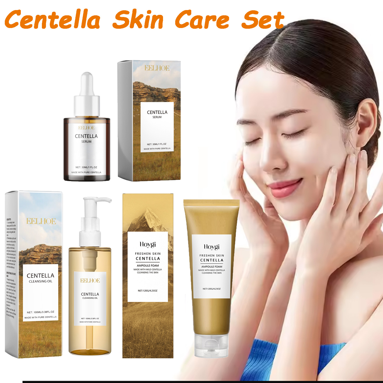 Centella Skin Care Set Centell - Korean Skincare Routine recension och pris