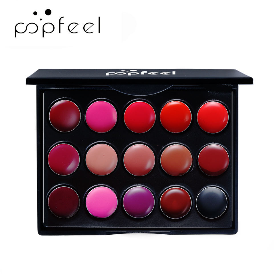 POPFEEL15 Colors Lipstick Pale - Lip Tint Korean recension och pris
