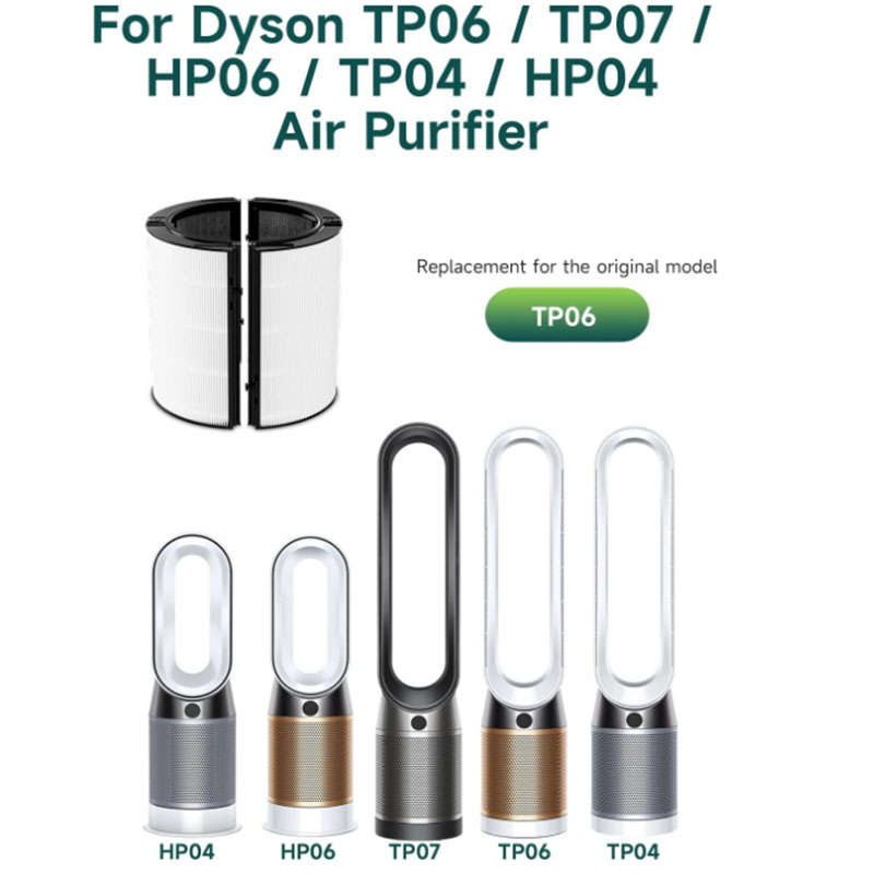 2-IN-1 Filter Replacement Comp - Dyson Fan Tp07 recension och pris