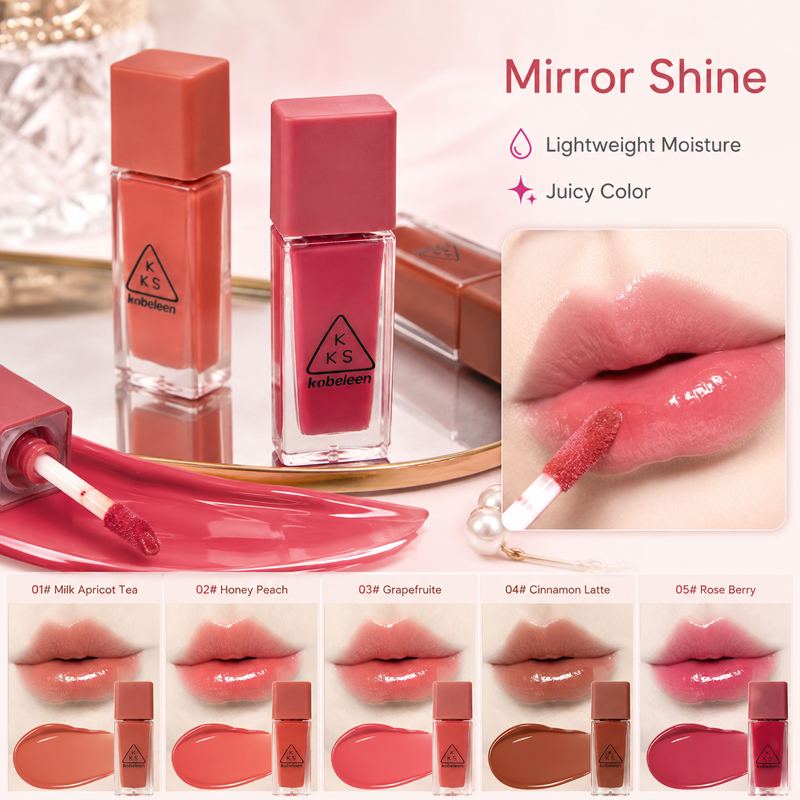 K-Beauty Juicy Glass Lip Gloss - Lip Tint Korean recension och pris