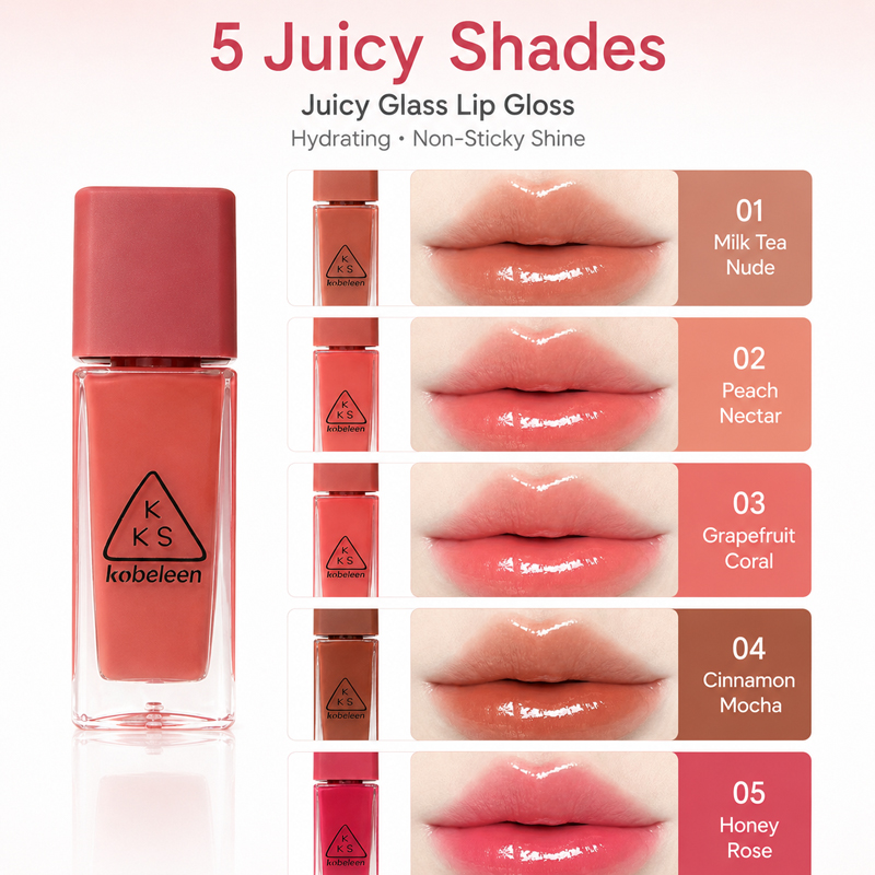 K-Beauty Juicy Glass Lip Gloss - Lip Tint Korean recension och pris