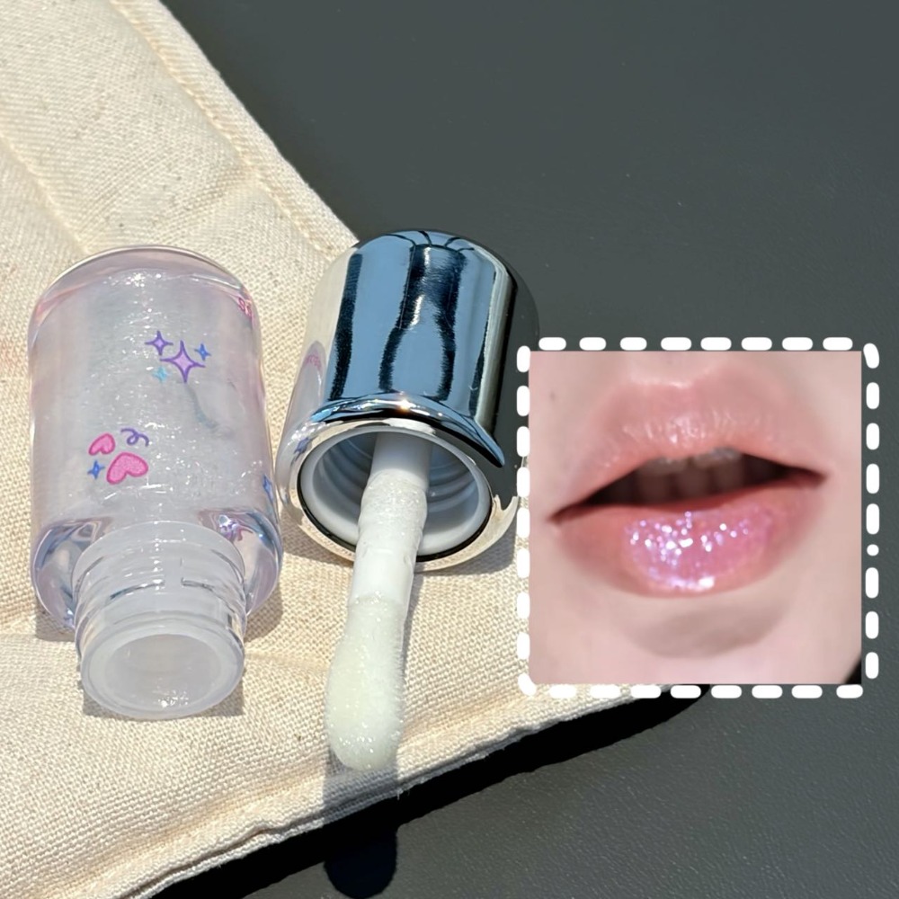 Baby Blue Sparkling Lip Gloss  - Lip Tint Korean recension och pris