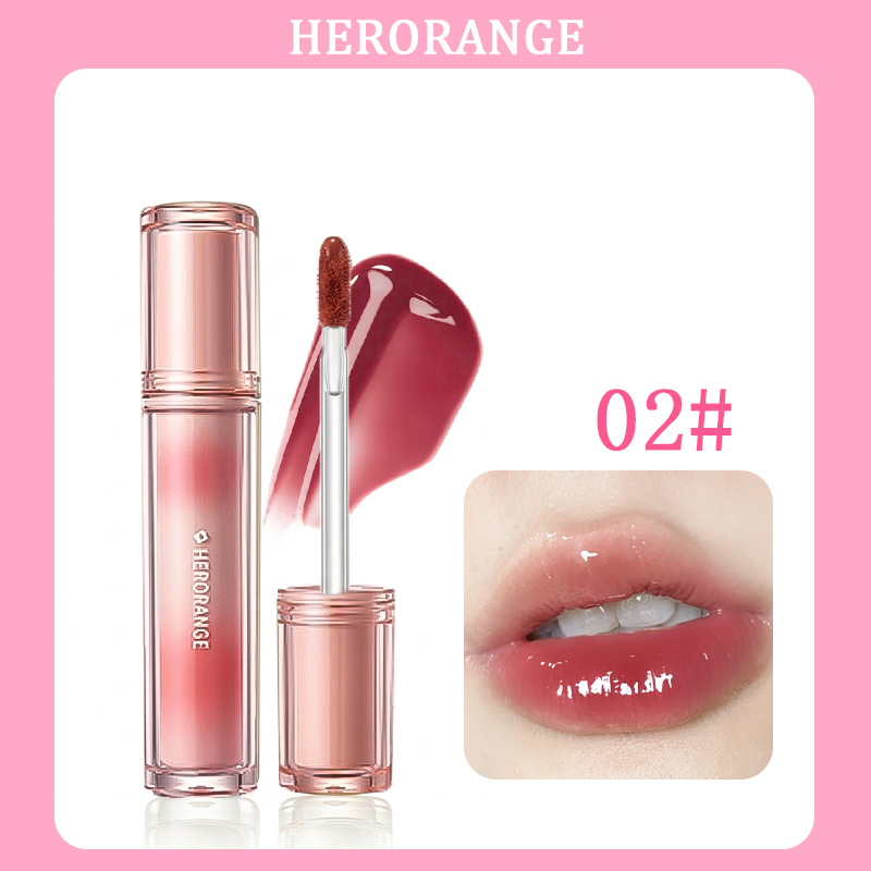 Herorange Iced Tea Gloss Lip G - Lip Tint Korean recension och pris