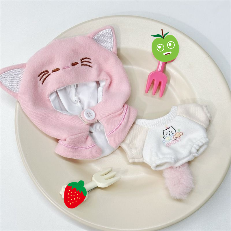 10cm Cotton Doll Cat Ears With - Korean Girls Lifestyle recension och pris
