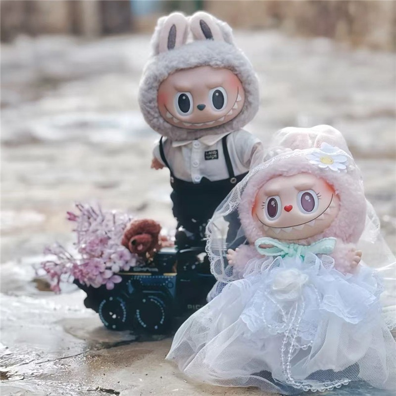 15 17cm For Labubu Doll Korean - Korean Lifestyle Items recension och pris